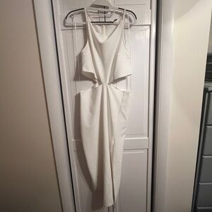 Abercrombie and Fitch Size Large Midi Dress with cutouts New with Tags